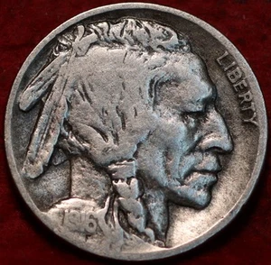 1916-D Denver Mint Buffalo Nickel - Picture 1 of 2