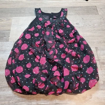 Túnica Autoestima 6x Niñas Negro y Rosa Foto 1 de 4