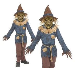 Kinder SCARE CREEP Vogelscheuche Halloween Kostüm Verkleidung Unisex Horror OZ Film - Bild 1 von 4