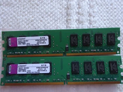 Memória KWR667D2N5K2/4G KINGSTON 4GB x 2 - Imagem 1 de 2