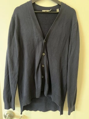 Suéter Vince tejido azul marino talla M Foto 1 de 4