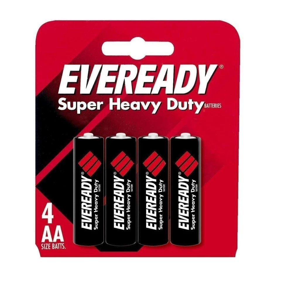 Batería de carbono y zinc Eveready súper resistente AA Foto 1 de 1