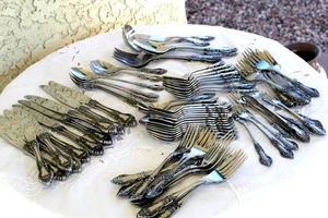 Flatware Oneida stainless Northland, Japan, Baton Rouge 84 pieces - Picture 1 of 5