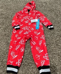 Disney store NWT Toy story pizza planet one piece outfit with hood size 3T - Picture 1 of 3