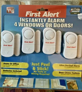 First Alert Instant Alarm Windows or Doors Peel Stick NEW - Picture 1 of 2