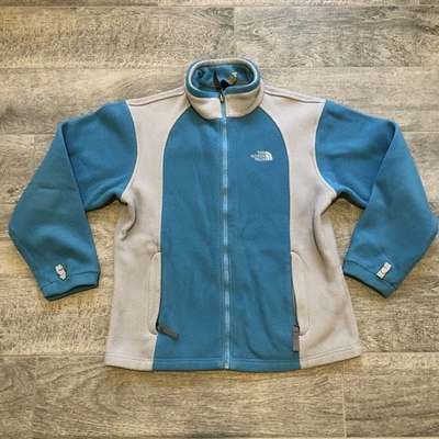 The North Face Full Zip Polartec Fleece Jacket Youth Girls Sweater Size Large - Image 1 of 4
