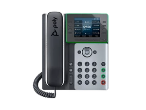 Poly Edge E350 IP Phone and PoE-enabled - Zdjęcie 1 z 5