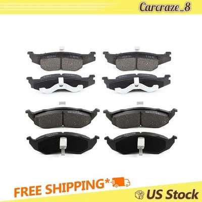 Front Rear Brake Pads Set Brakes for Plymouth Neon 2.0L 1995-2001 - Image 1 of 4