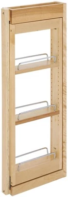 Rev-A-Shelf 432-WFBBSC30-3C Wood Classics 3"W Wall Filler Pull - Maple - Image 1 of 3
