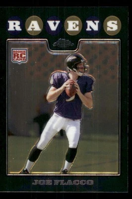 2008 Topps Chrome #TC170 Joe Flacco RC - Image 1 of 2