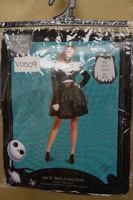 Disguise DG104329N Women's Jack Skellington Tutu Costume, Size S (4-6), New - Image 1 of 4