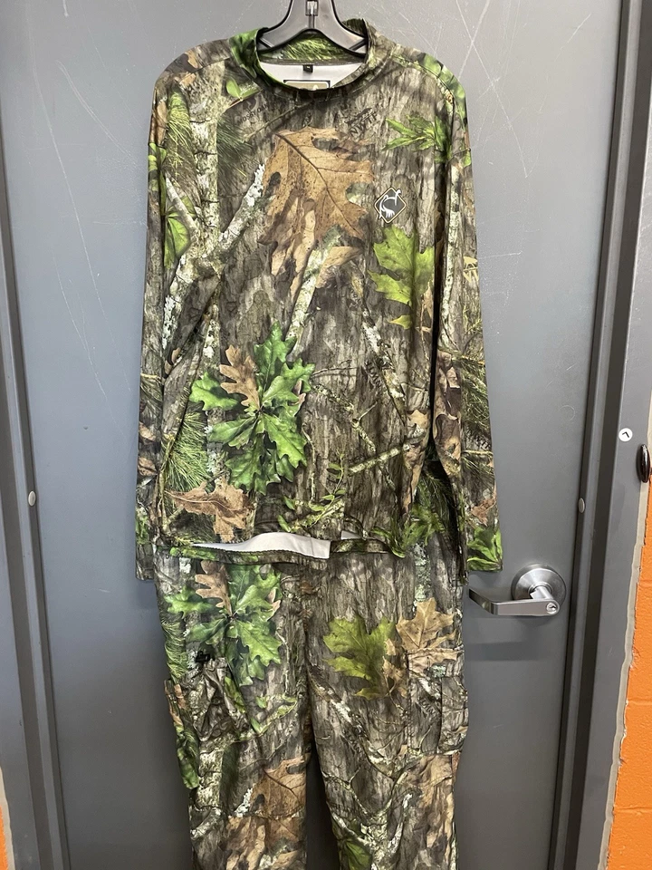 Ol Tom Турция Gear камуфляж охоты брюки размер L 36-38 и длинным рукавом рубашка размер M - Изображение 1 из 4
