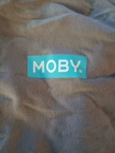MOBY ‘Charcoal ‘Wrap Infant To Toddler Carrier Front Inward/hip Position 8-33lbs - Picture 1 of 2