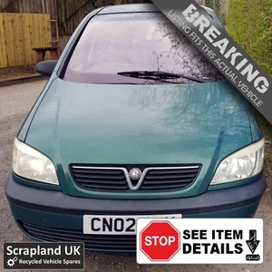 VAUXHALL ZAFIRA A Pre-facelift 1999–2002 1.6 ‘Club’ Petrol Manual Green - Fusex4 - Picture 1 of 7