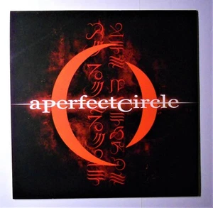 Póster promocional de 2 caras A Perfect Circle Mer De Noms 2000 Virgin Records - Imagen 1 de 2