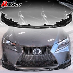 Front Lip Splitter For Lexus IS F-Sport IS200t IS300 IS350 2017 2017 2019 2020 - Picture 1 of 11