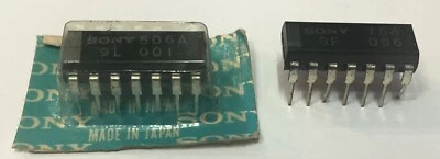 Sony Integrated Ciruit CX755 CX506A Nuevo Antiguo Stock Foto 1 de 2