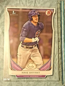 KRIS BRYANT Rockies 2014 Bowman Prospects 10X14 rookie Topps exclusive #/25 ONLY - Picture 1 of 6