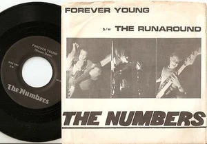 THE NUMBERS FOREVER YOUNG & THE RUNAROUND & INSERT USA 45+PS 1984 MOD REVIVAL - Imagen 1 de 3