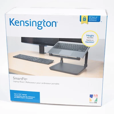 Kensington SmartFit 15.6" Laptop Riser Tilt Stand K52783WW - Brand New - Image 1 of 4
