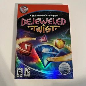 Bejeweled Twist & Insaniquarium 2008 PopCap Games PC CD-ROM Windows Puzzle Game - Picture 1 of 1