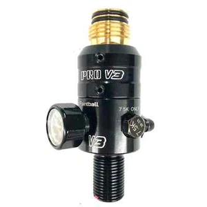 Ninja PRO V3 Adjustable Tank Regulator Brass 4500 PSI PV3BRASSREG Black Brass - Picture 1 of 3