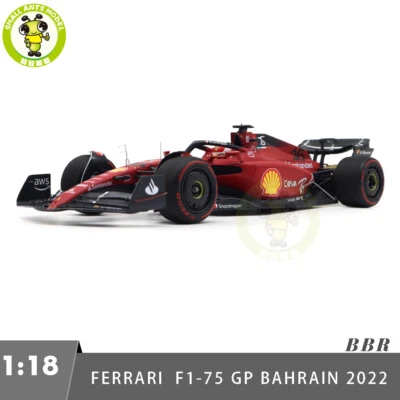 1/18 BBR 221816 Ferrari F1-75 GP Bahrain 2022 C.Leclerc Winner #16 Model Car - Image 1 of 4