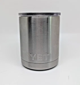 Yeti Stainless Steel Rambler 10 oz Lowball Tumbler Coffee Cup - Picture 1 of 5