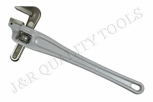 18" Aluminum Offset Pipe Wrench, with 3 1/2" Jaw Capacity New - Picture 1 of 1