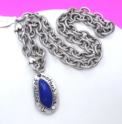 Brighton Mother's Love Lapis Lazuli Pendant Necklace NWTag $68 Jewelry - Image 1 of 4