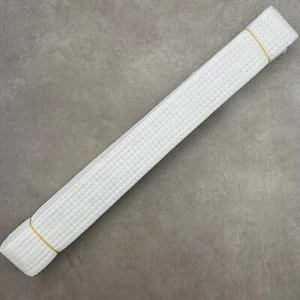 Martial Arts White Belt Tae Kwon Do Karate Hapkido Judo Size 1 Cotton Polyester - Picture 1 of 3