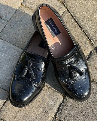 BOSTONIAN CLASSIC~MENS #20370~KILTIE TASSEL~FIRST FLEX~WINGTIP~SIZE 8 1/2~UEC** - Image 1 of 4