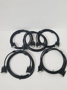 5 Pack VGA to VGA Monitor Cable Male to Male VGA Video Cable HD15 VGA,6 Feet  - Picture 1 of 3