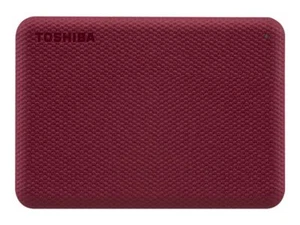 Toshiba Canvio Advance HDTCA10XR3AA 1 TB 2.5" USB 3.2 Portable Hard drive Red - Afbeelding 1 van 1