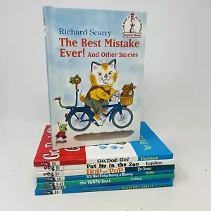 Dr Suess I Can Read All By Myself Beginner Book Lot 8 Hardcover Book Club - Picture 1 of 8