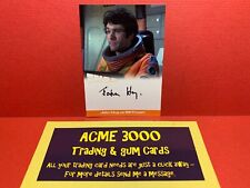Unstoppable Space 1999 Series 3 Autograph Card JOHN HUG as Bill Fraser JH1