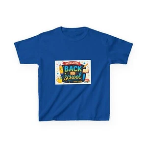Back to School Kids Tee - Fun Graphic Tee for Students, School Gear, Kids [...] - Picture 1 of 25