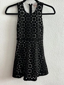 Ruby and Bloom Black & White Layered Girls Dress size 8 - Picture 1 of 7
