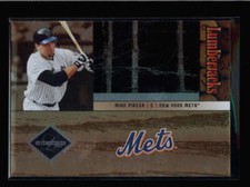 MIKE PIAZZA 2004 LEAF LIMITED #LJ-24 LUMBERJACKS #120/358 AY7471