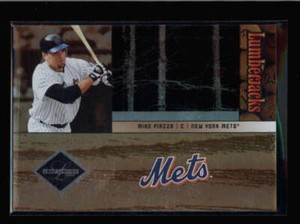 MIKE PIAZZA 2004 LEAF LIMITED #LJ-24 LUMBERJACKS #120/358 AY7471