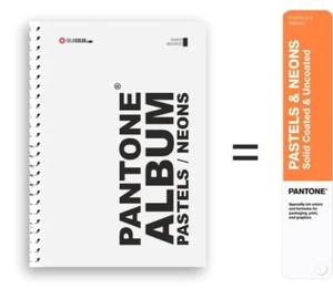 PANTONE ALBUM PASTELS/NEONS UNCOATED - cheapest specialised swatch - Picture 1 of 4