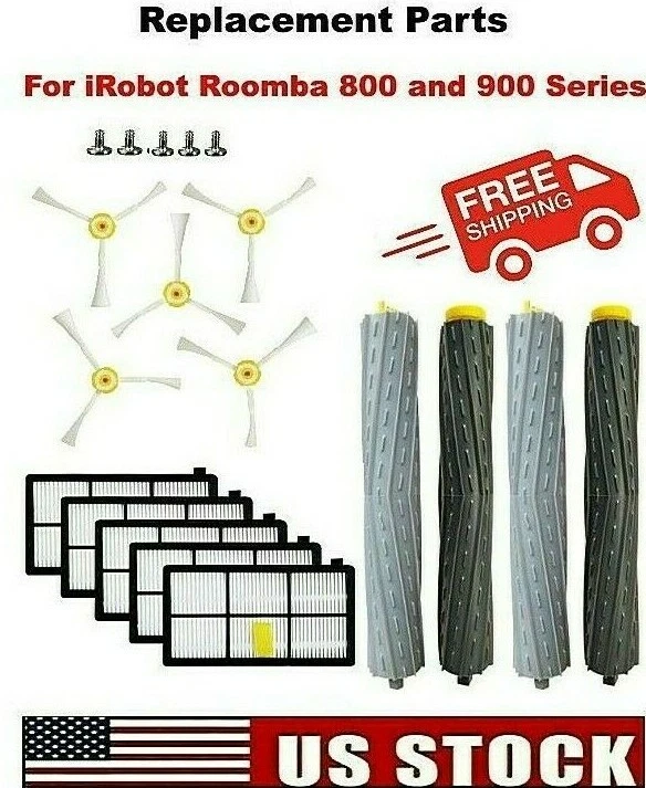 For iRobot Roomba Replacement Parts Side, Roller Brushes Filters 801 805 850 981 - Image 1 of 1