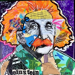 Albert Einstein"E=Mc2"-Limited addition signed and numbered Fine art print - Picture 1 of 1