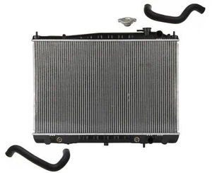 New Radiator W Hoses & Cap for Nissan Frontier 2.4L 1998-2004 21460-4S100 - Picture 1 of 6
