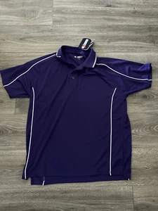 Expert Performance purple  Short Sleeve Polo men’s Shirt M - Picture 1 of 5