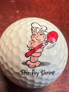 Bubba Gump Shrimp Co. Chicago Stir-Fry Logo Used Golf Ball M-22-6 - Picture 1 of 9