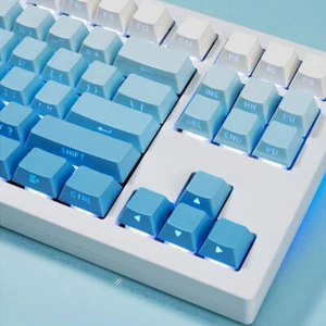 Side Print Double Shot PBT 134 Keycaps Set fits Cherry MX Mechanical Keyboards - Picture 1 of 20