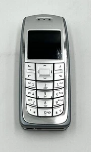 Vintage Y2k Nokia 3120b - Blue and White ( AT&T / Cingular ) Cell Candybar Phone - Picture 1 of 2