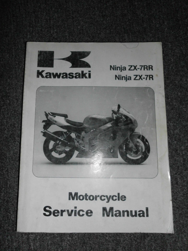 1996 Kawasaki Ninja ZX-7RR ZX-7R Servicio Reparación Tienda Manual OEM Fábrica - Imagen 1 de 1