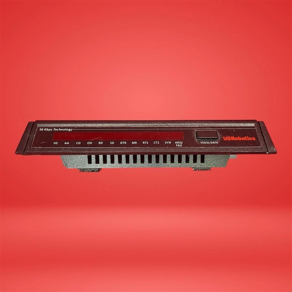 US Robotics 3453C 56k External Faxmodem Modem USR 64-003453-02R - Image 1 of 4